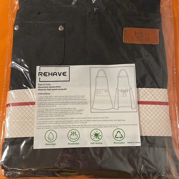 Men’s apron - Picture 7 of 8